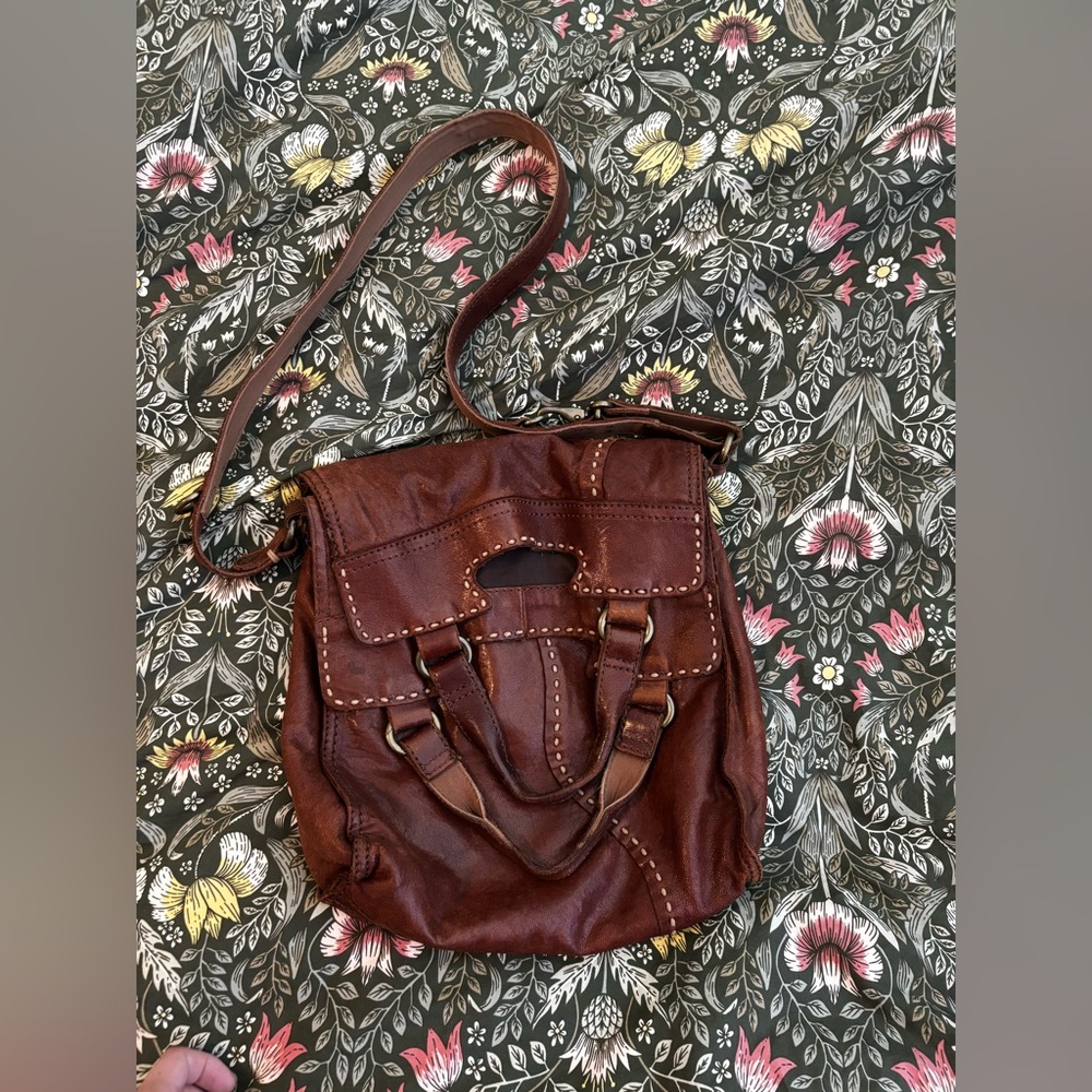 Lucky Brand Dark Brown Abbey Bag